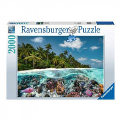 Puzzle 2000 db - Merülj a Maldív-szigeteken 1000-2999 darabos puzzle Ravensburger