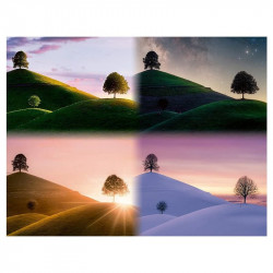 Puzzle 2000 db - Évszakok 1000-2999 darabos puzzle Ravensburger