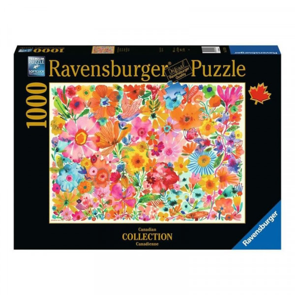 Puzzle 1000 db - Virágzó szépségek