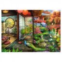 Puzzle 1000 db - Japán kert, teaház
