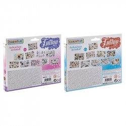 Grafix - Tetováló készlet 10 lap, 2 féle (fiúk/lányok) Divat, ékszer, smink Grafix