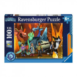 Puzzle 100 db - Sárkányok 100-499 darabos puzzle Ravensburger