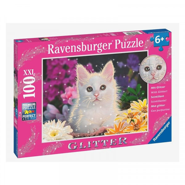 Puzzle 100 db - Csillámcicák