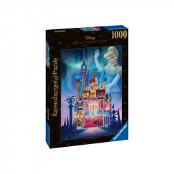 Puzzle 1000 db - Disney kastély Hamupipőke 100-499 darabos puzzle Ravensburger