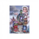 Puzzle 1000 db - Disney kastély Belle