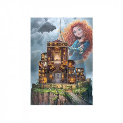 Puzzle 1000 db - Disney kastély Merida