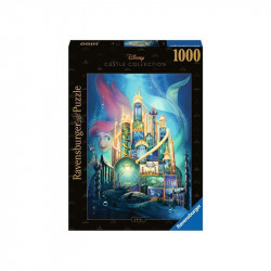 Puzzle 1000 db - Disney kastély Ariel 100-499 darabos puzzle Ravensburger