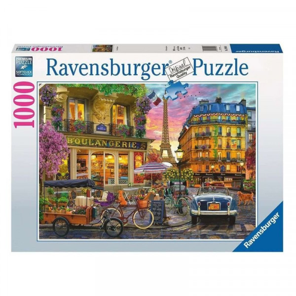 Puzzle 1000 db - Párizs reggel