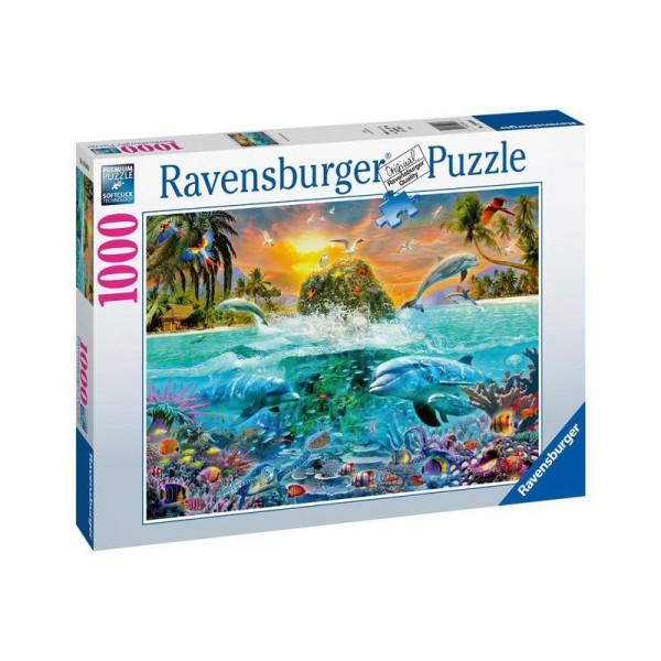 Puzzle 1000 db - Vízalatti sziget