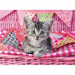 Puzzle 100 db - Aranyos cicák 100-499 darabos puzzle Ravensburger