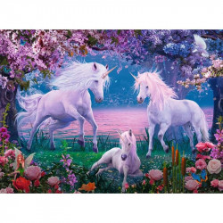 Puzzle 100 db - Csodás egyszarvúak