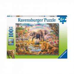 Puzzle 100 db - Afrikai szavanna 100-499 darabos puzzle Ravensburger