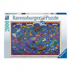 Puzzle 2000 db - Csillagképek 1000-2999 darabos puzzle Ravensburger