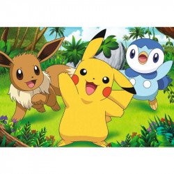 Puzzle 2x24 db - Pokemon 100-499 darabos puzzle Ravensburger