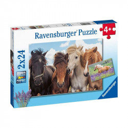 Puzzle 2x24 db - Lovak