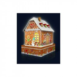 Ravensburger Puzzle 3D 216 db - Mézeskalács 3D puzzle Ravensburger