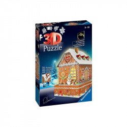 Ravensburger Puzzle 3D 216 db - Mézeskalács 3D puzzle Ravensburger