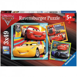 Ravensburger: Verdák 3 - 3 x 49 darabos puzzle 100-499 darabos puzzle Ravensburger