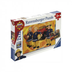Sam a tűzoltó 2 x 12 darabos puzzle 1-99 darabos puzzle Ravensburger