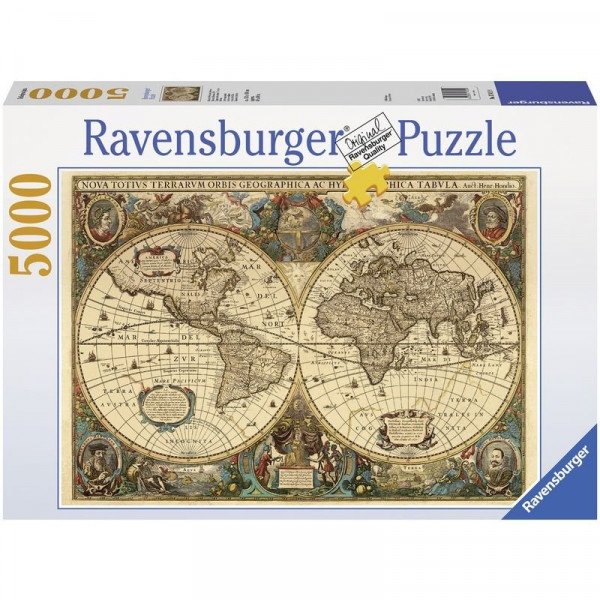 Ravensburger Puzzle 5000 db - Történelmi világtérkép