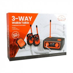 Walkie-talkie 3 egységgel Elektronikus játék Nincs