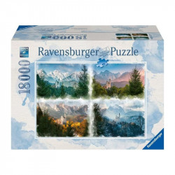 Puzzle 18000 db - Évszakok 3000+ darabos puzzle Ravensburger
