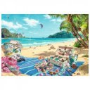 Puzzle 1000 db - Kagyló gyűjtő