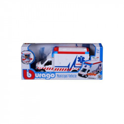Bburago Mentőautó hordággyal Autó, jármű Bburago