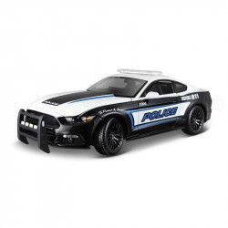 Maisto 1/18 -  2015 Ford Mustang GT Police Autó, jármű Maisto