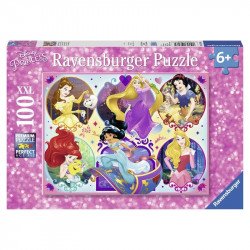 Ravensburger Puzzle 100 db - Disney Hercegnők 2 100-499 darabos puzzle Ravensburger