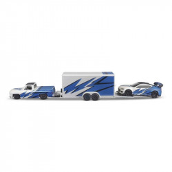 Maisto 1/64 autó utánfutóval, többféle