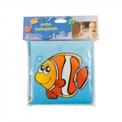 Tengeri állatok pancsolókönyv bébijáték Bébi fürdőjáték KHATTAR TOYS