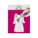 Grafix - Divattervező könyv 36 lap+5 sablon+matricák