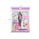 Grafix - Divattervező könyv 36 lap+5 sablon+matricák