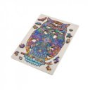 Grafix - Fa puzzle Bagoly Egyedi formák 130 db - Keret 30 x 22 cm - FSC fa