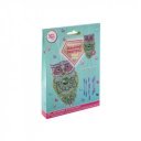 Gyémántfestős szélcsengő készítő, 3 féle, 29,7x19,5 cm