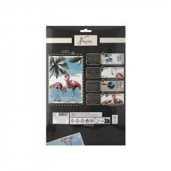 Fess számok szerint, 33,5x23,8 cm, flamingó Festés, színezés, rajzolás Grafix