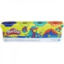 Play-doh 4 tégelyes gyurma - klasszikus színek