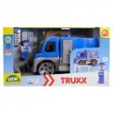 LENA: Műanyag rendőr teherautó - 28 cm