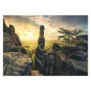 Puzzle 1000 db - Erleuchtung-Elbsandsteing