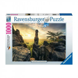 Puzzle 1000 db - Erleuchtung-Elbsandsteing 1000-2999 darabos puzzle Ravensburger