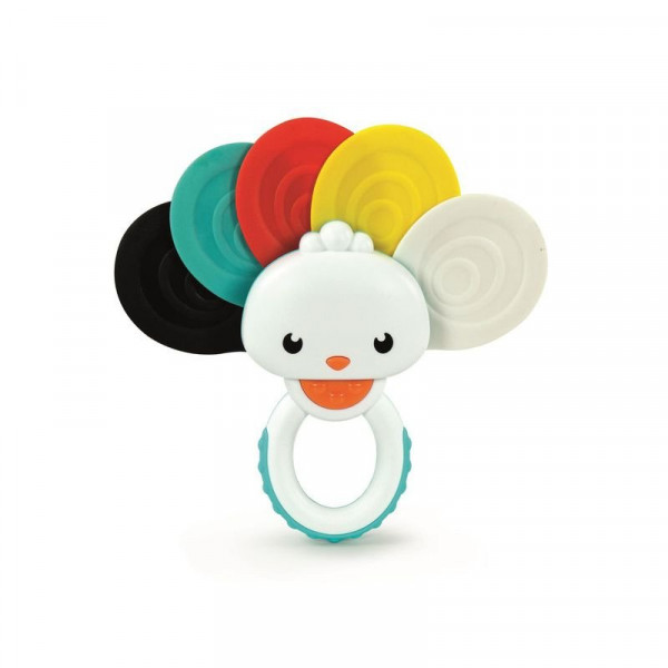 SZÍNES PÁVÁS CSÖRGŐ ÉS RÁGÓKA