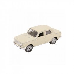 Fémautó Wartburg 3/353 krém szabad kerék Autó, jármű