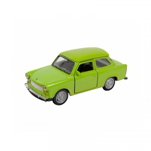 Fémautó Trabant 4,75/601 világos kék/ szürke hátrahúzható