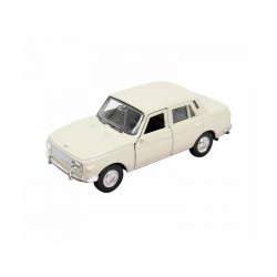 Fémautó Wartburg 4,75/353 krém hátrahúzható Autó, jármű Nincs