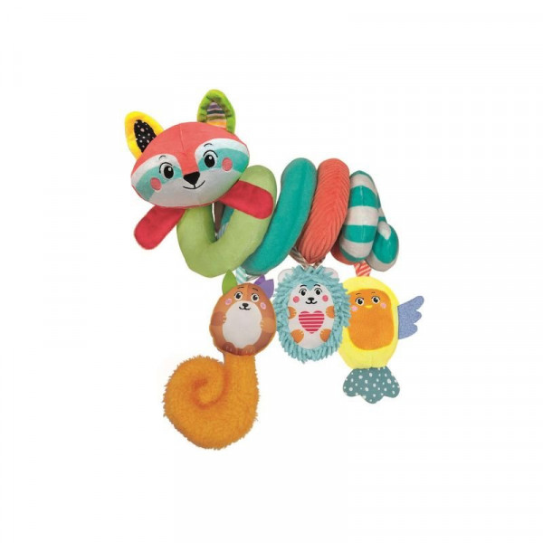 Baby Clementoni Puha Állatkás Babakocsi Spirál