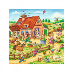 Puzzle 3x49 db - Nyaralás