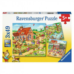 Puzzle 3x49 db - Nyaralás 100-499 darabos puzzle Ravensburger