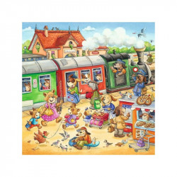 Puzzle 3x49 db - Nyaralás