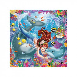 Puzzle 3x49 db - Csodás sellők